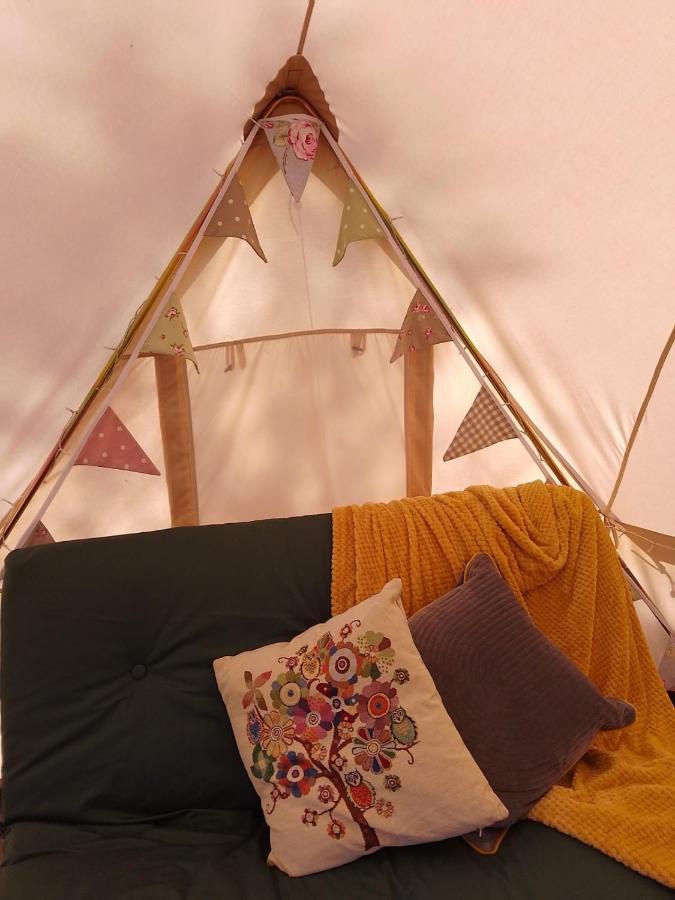 6M Emperor Tent Near Whitby With Log Burner Liverton 外观 照片